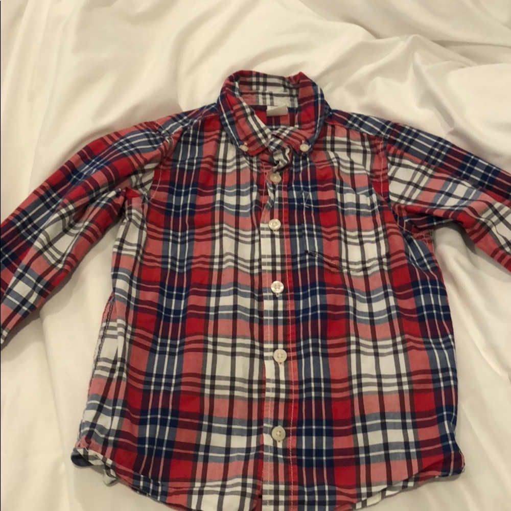 Boys button down